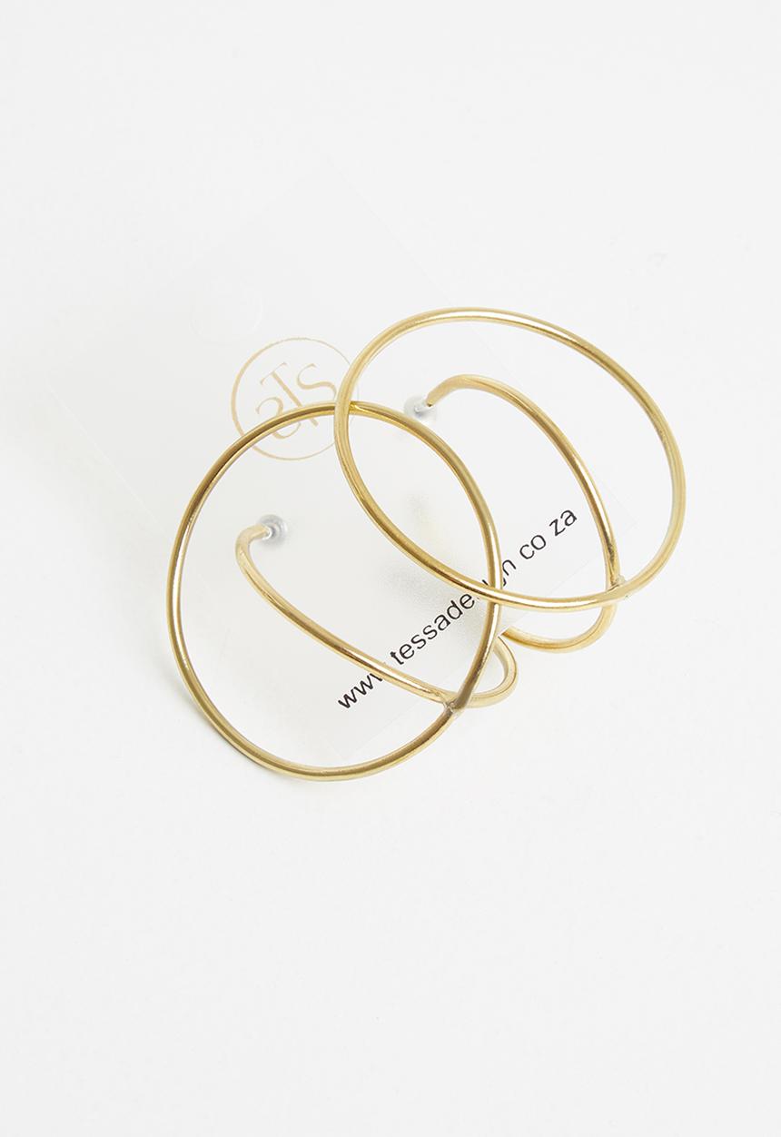 Tessa Design - Dorit earrings - gold