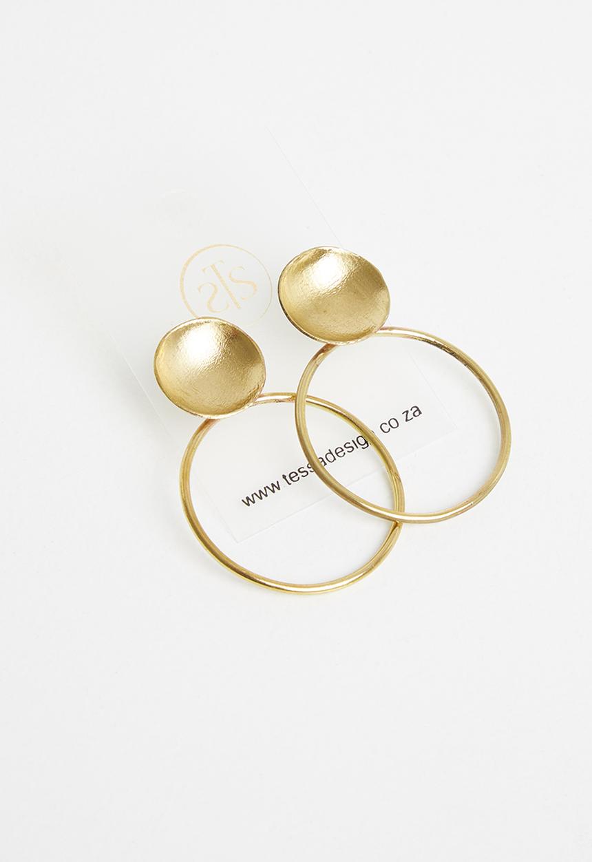 Tessa Design - Margo earrings - gold