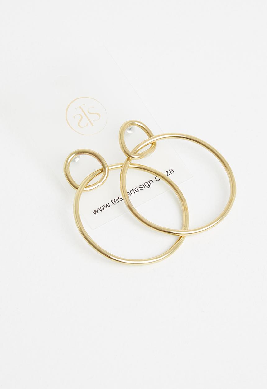 Tessa Design - Daphne earrings - gold