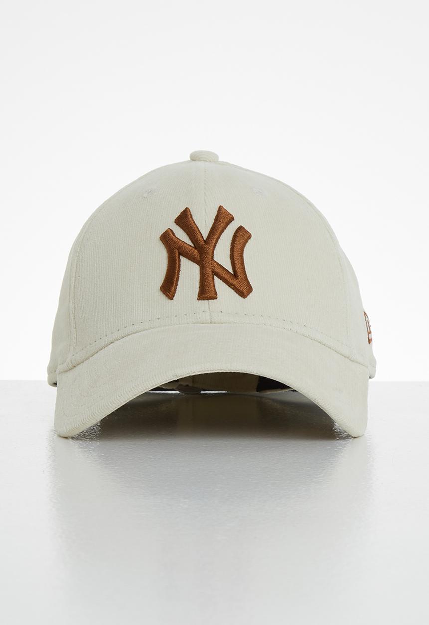 New Era - Cord 9forty New York Yankees - beige & rust