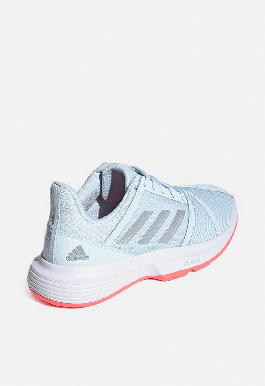 adidas Performance - Courtjam bounce w - skytin/silvmt/sigpnk