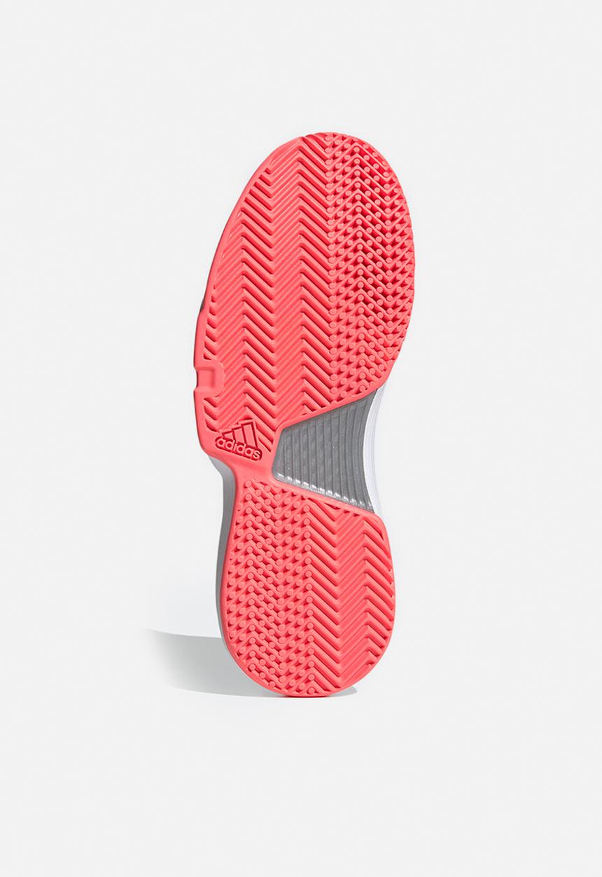 adidas Performance - Courtjam bounce w - skytin/silvmt/sigpnk