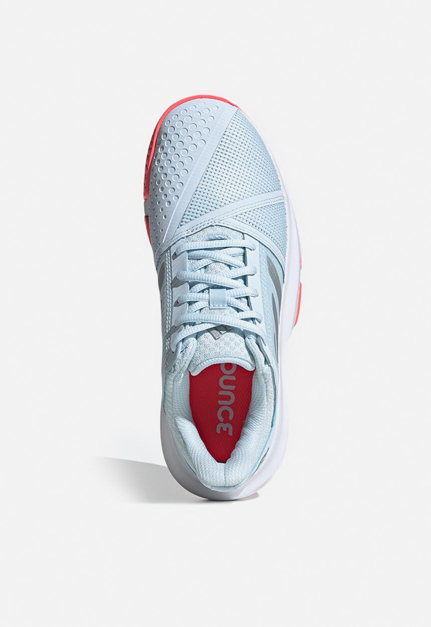 adidas Performance - Courtjam bounce w - skytin/silvmt/sigpnk