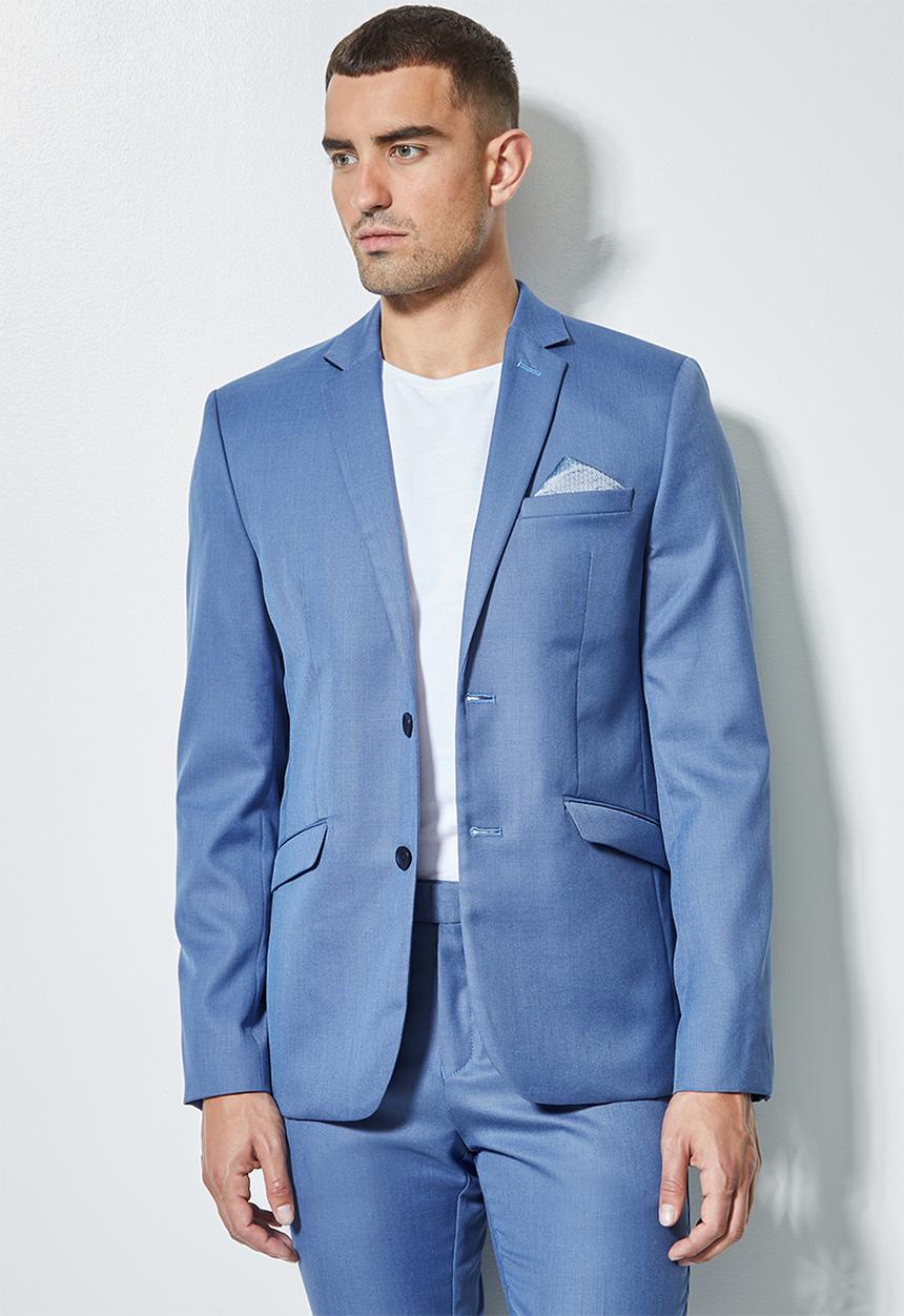 Superbalist - Regent slim fit blazer - blue