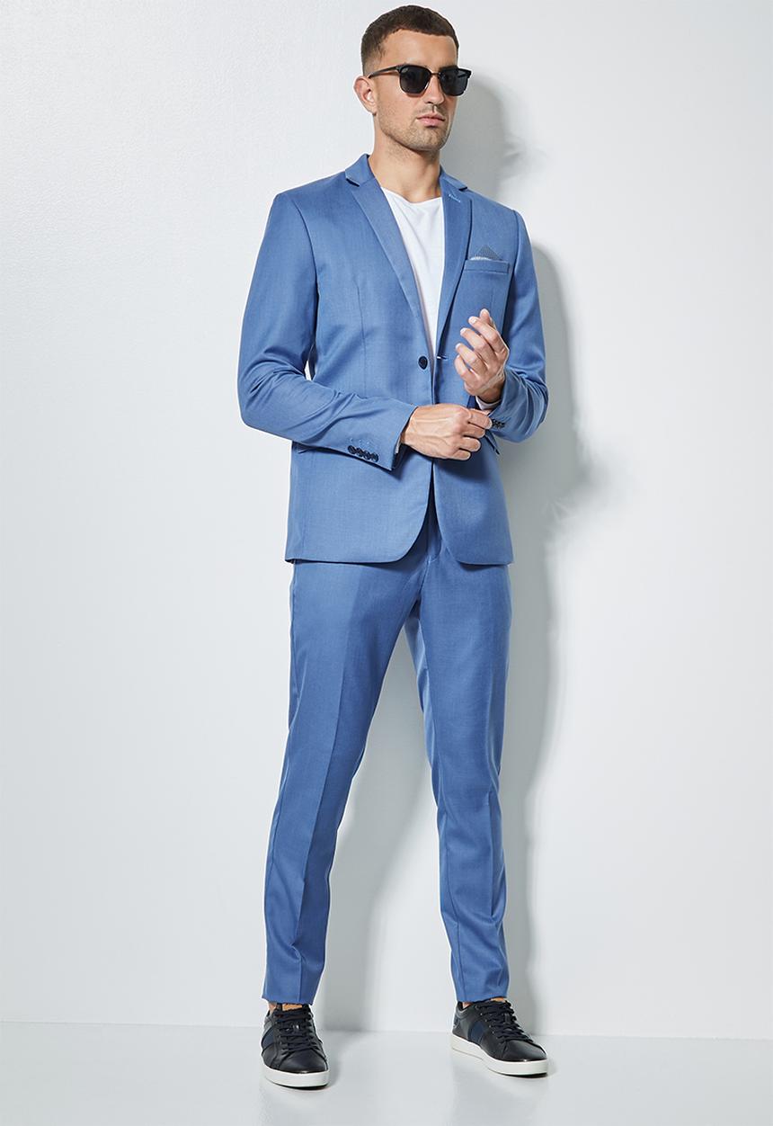 Superbalist - Regent slim fit blazer - blue