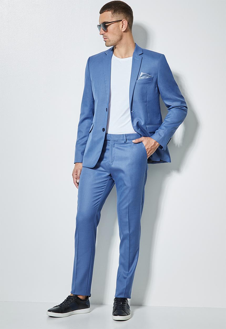 Superbalist - Regent slim fit trouser - blue