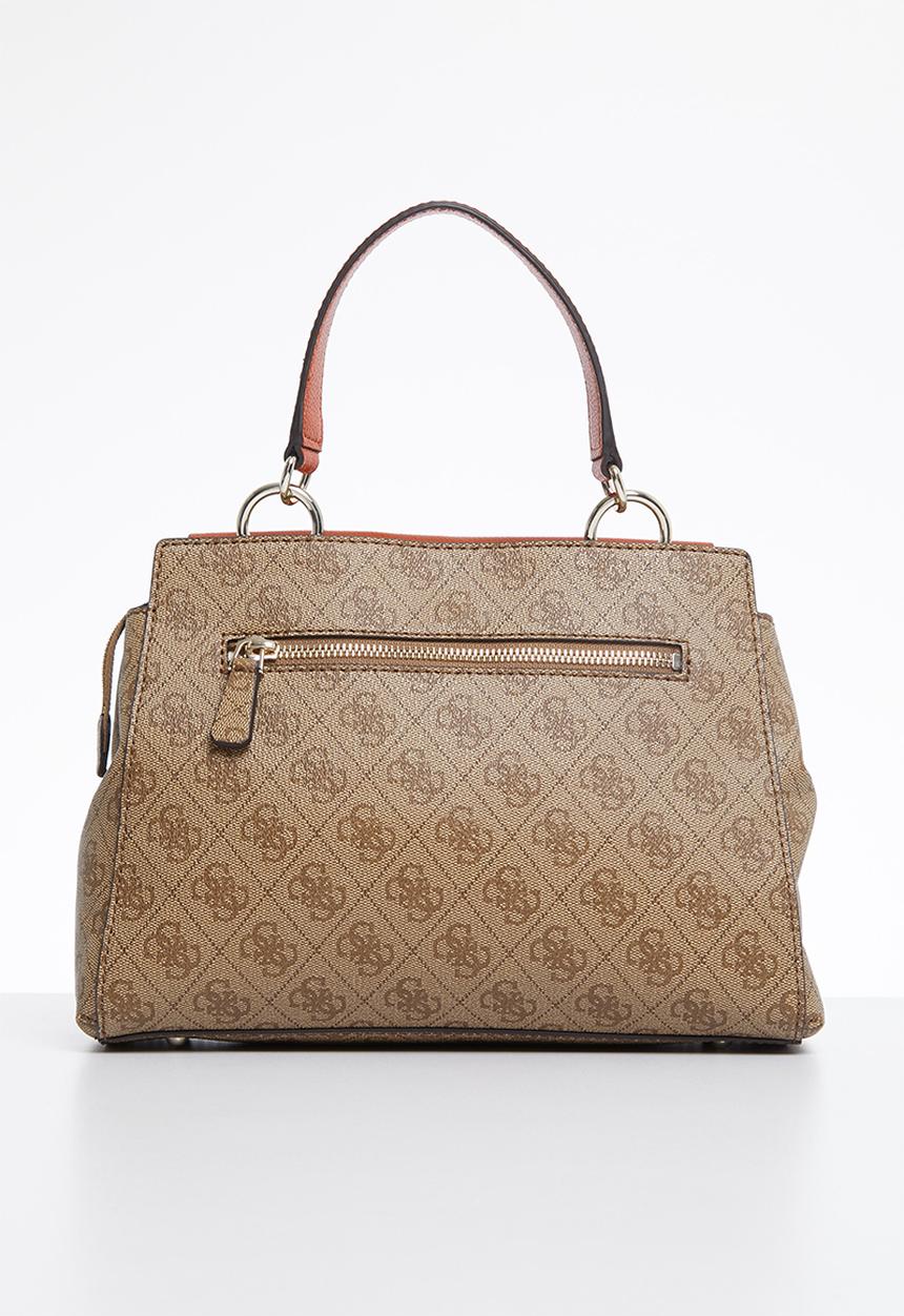 GUESS - Valy girlfriend satchel - rust & brown 