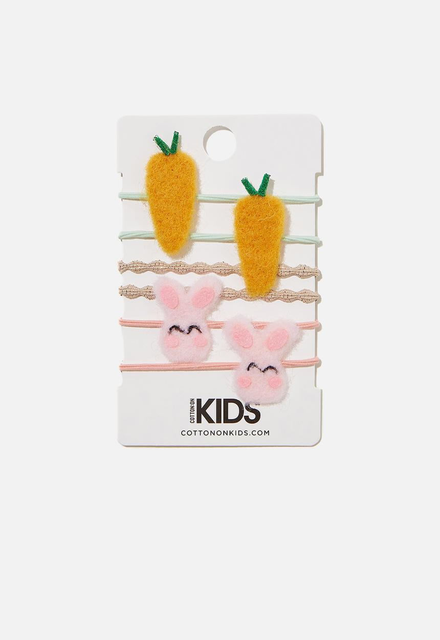 Cotton On - Hannah hair ties - pink