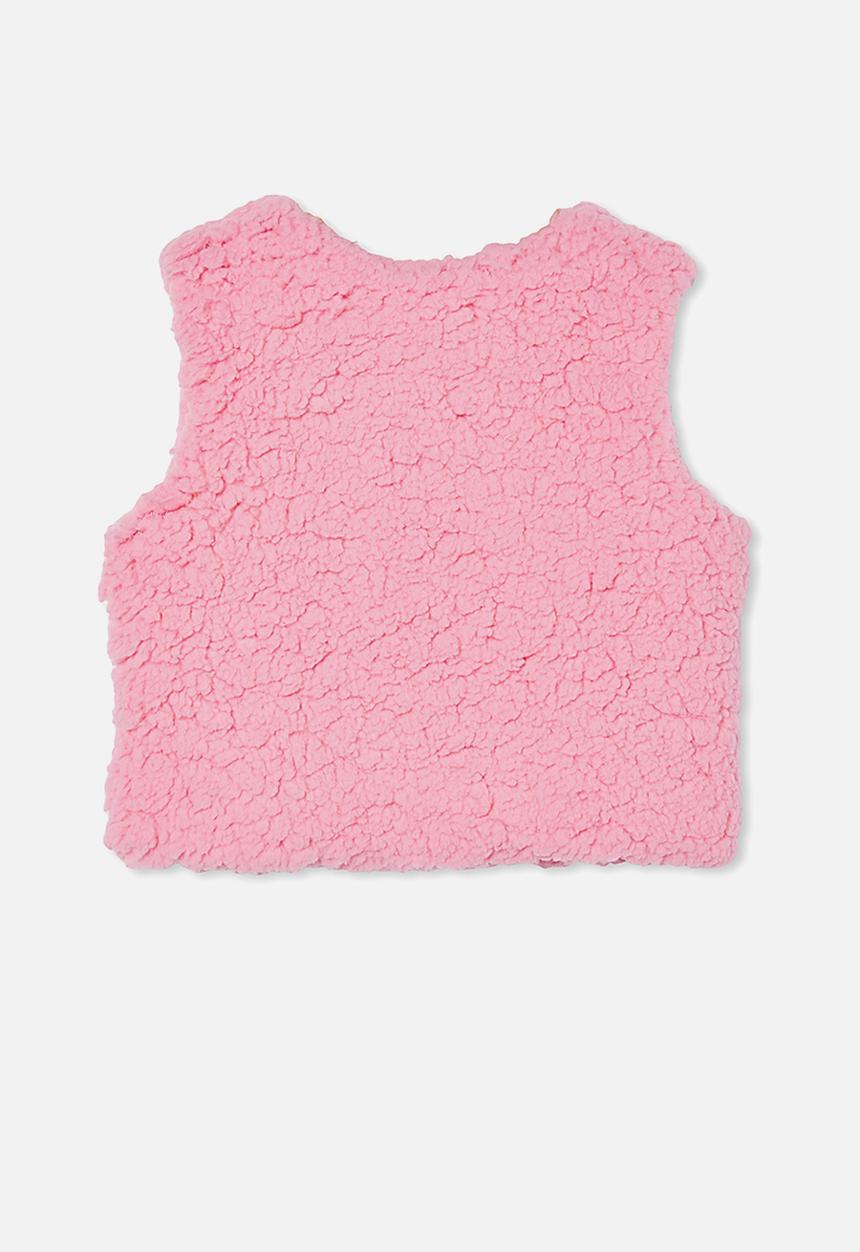 Cotton On - Alex vest - cali pink