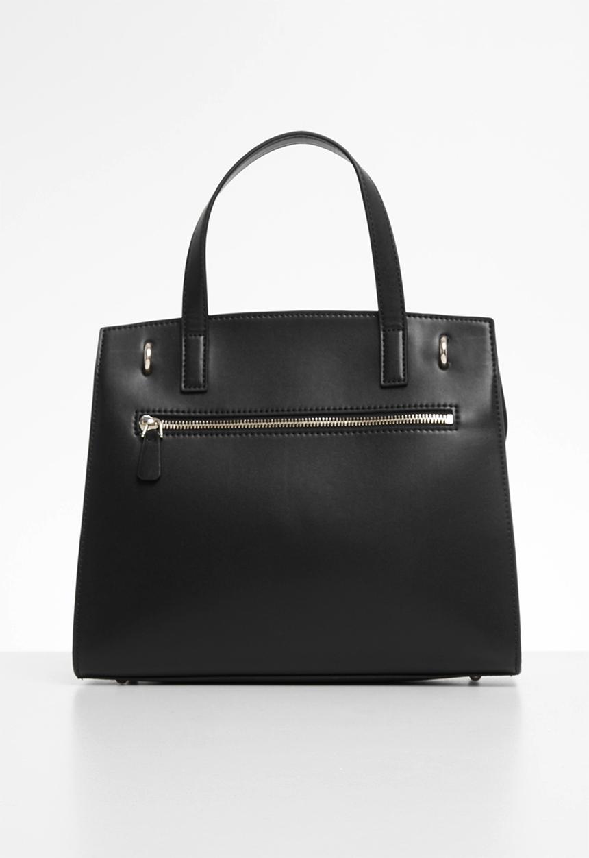 GUESS - Hensely satchel - black