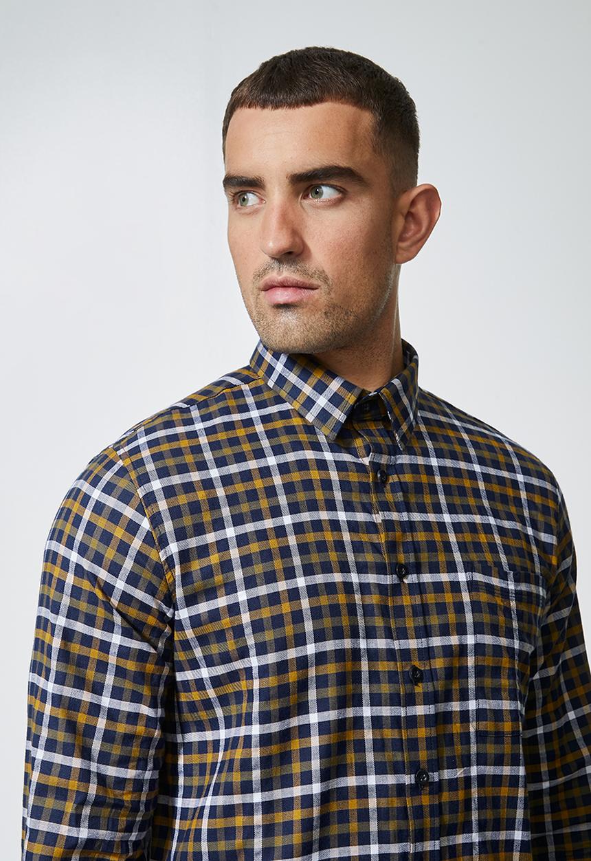 Superbalist - Barber regular fit check shirt - multi