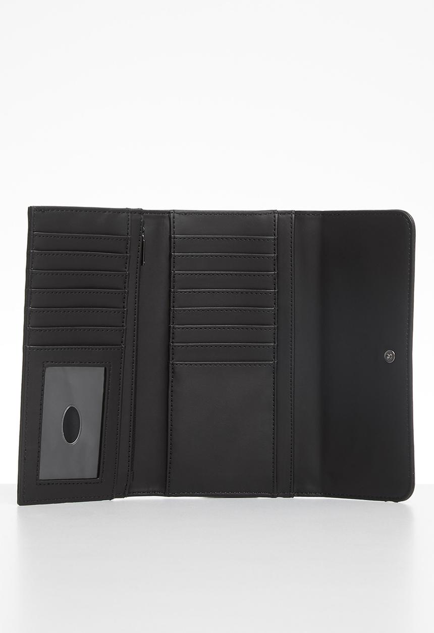 GUESS - Noelle slg multi clutch - charcoal