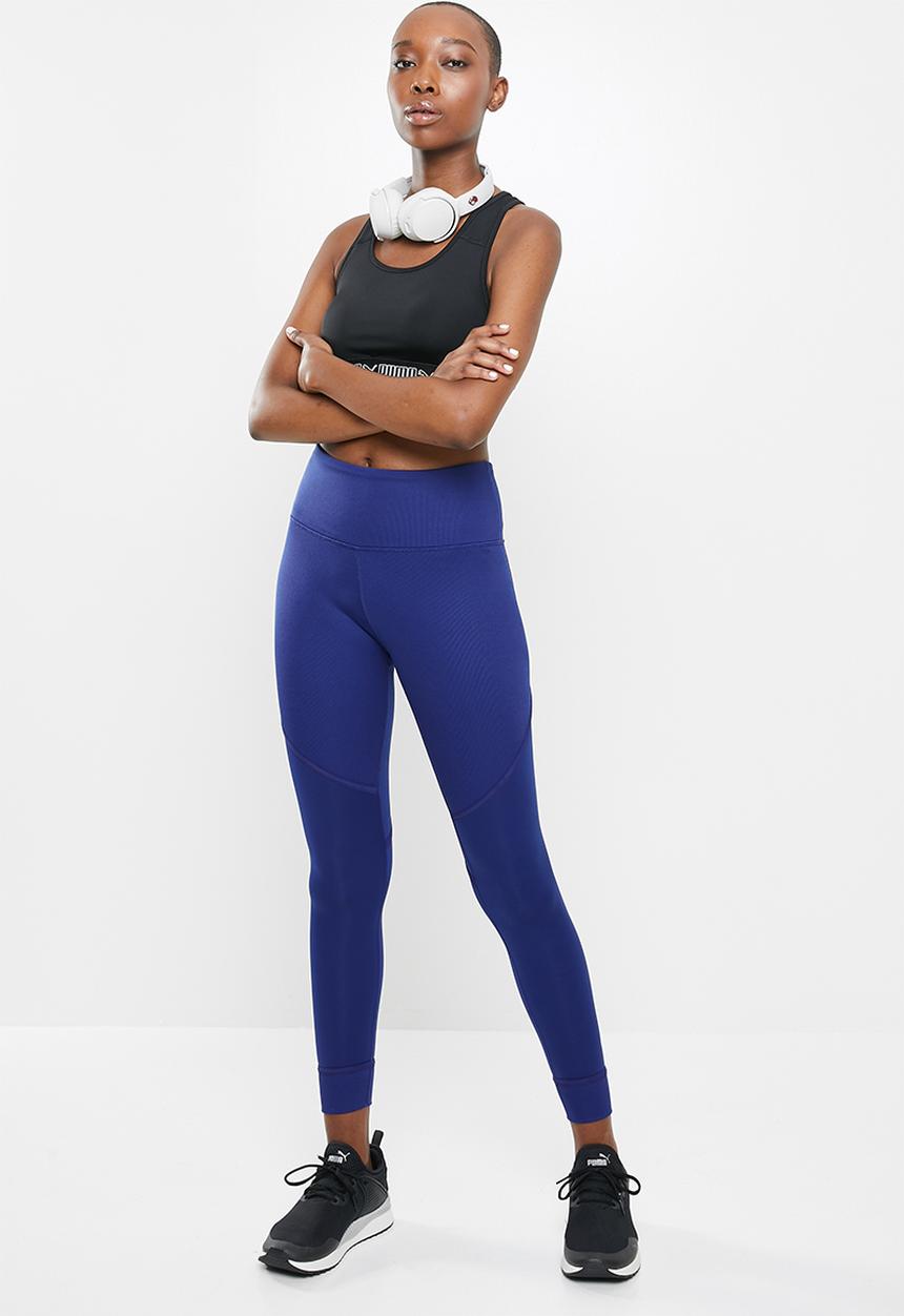 PUMA - Studio rib high waist 7/8 tights - blue