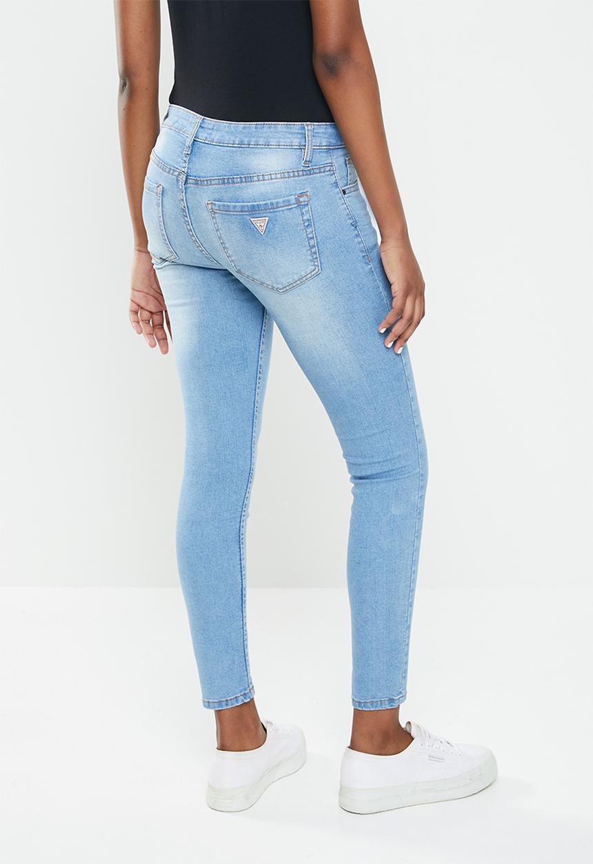 GUESS - Maya power skinny low - medium blue