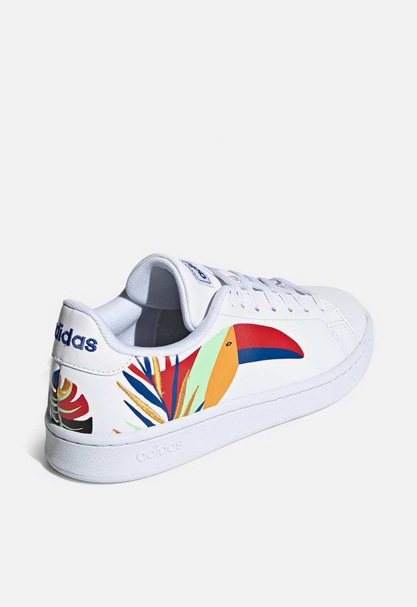 adidas Performance - Advantage - white/royal blue