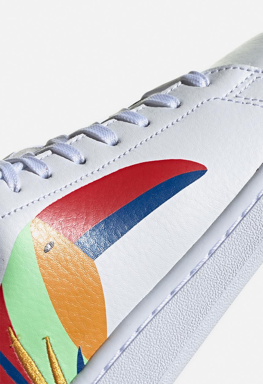 adidas Performance - Advantage - white/royal blue