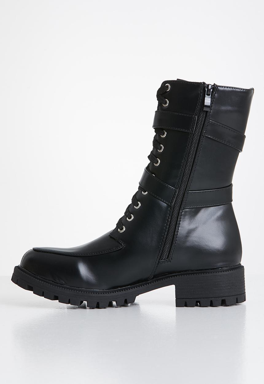 Footwork - Arco biker boot - black