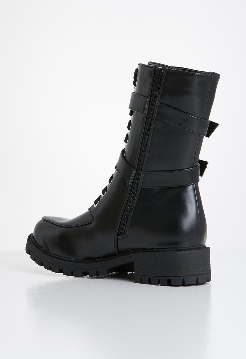 Footwork - Arco biker boot - black