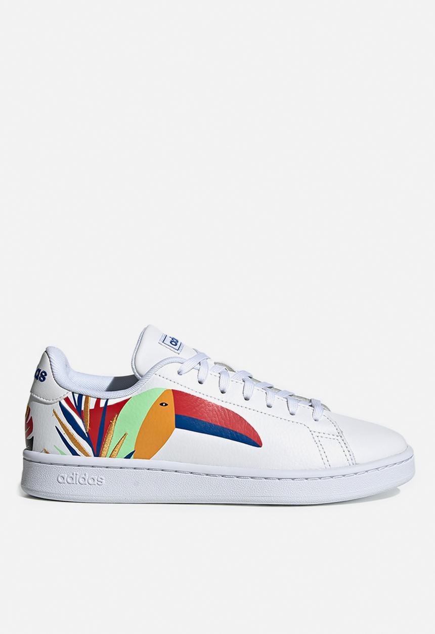 adidas Performance - Advantage - white/royal blue