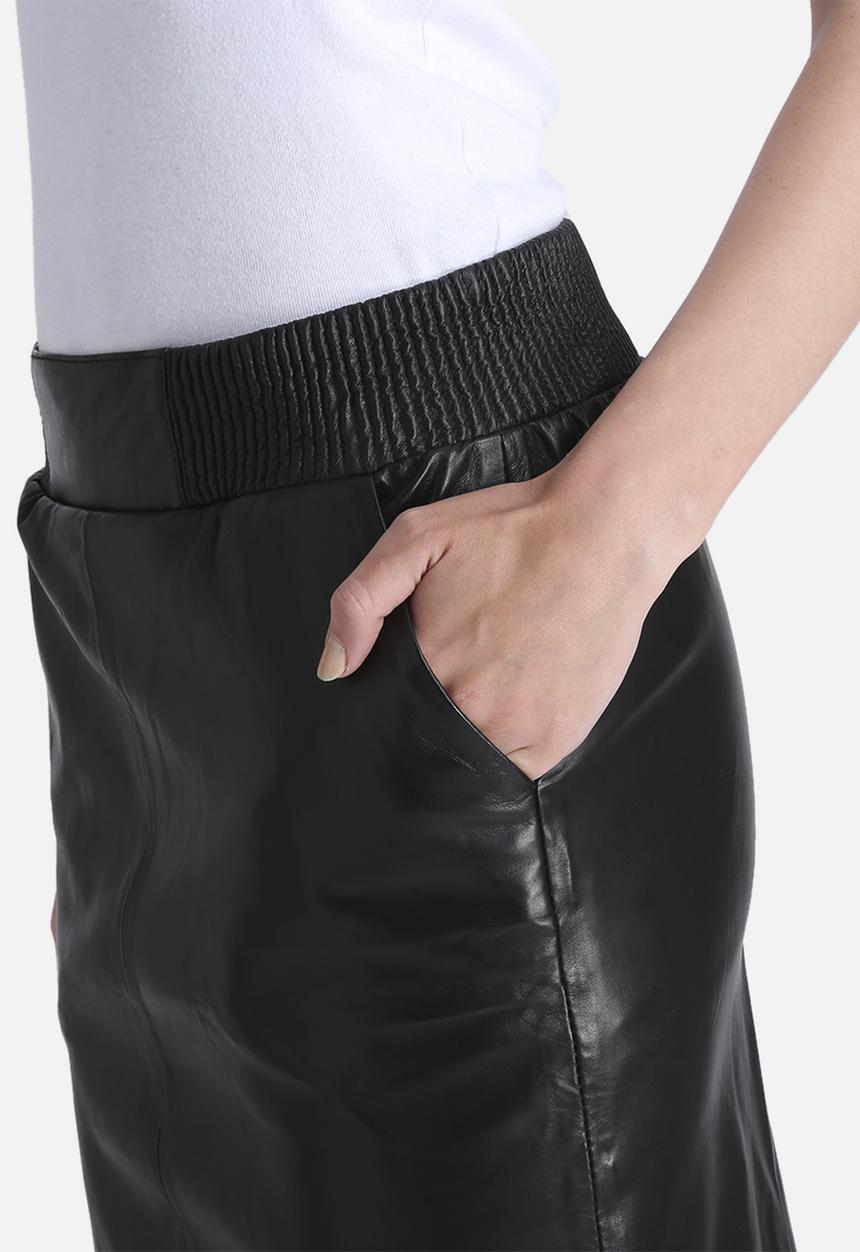 Y.A.S - Maya Leather Skirt