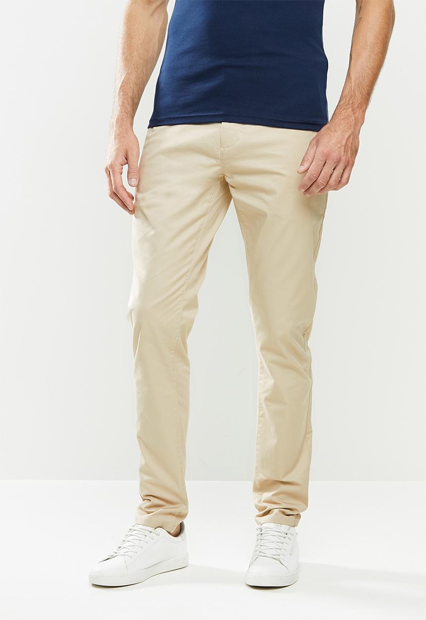 GUESS - Fashion chino pant - nomad beige