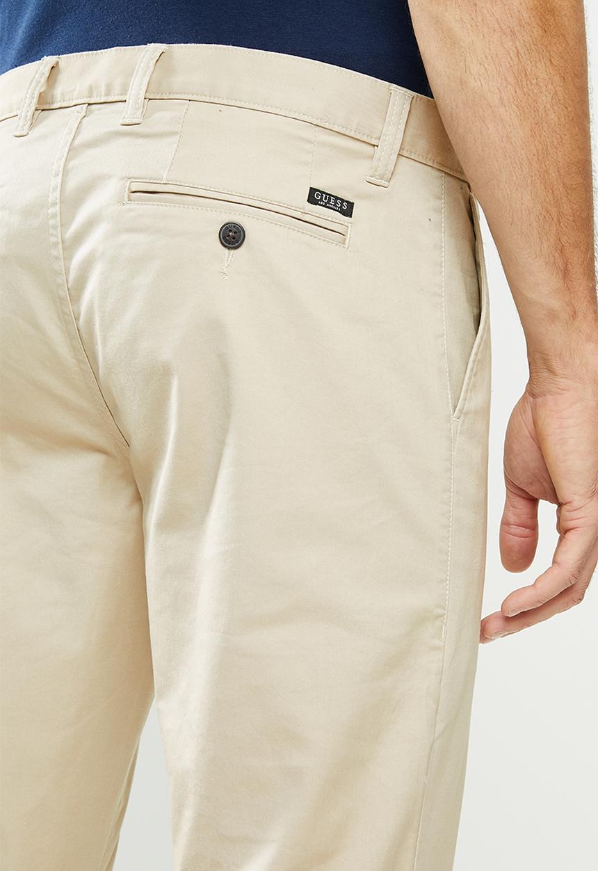 GUESS - Fashion chino pant - nomad beige