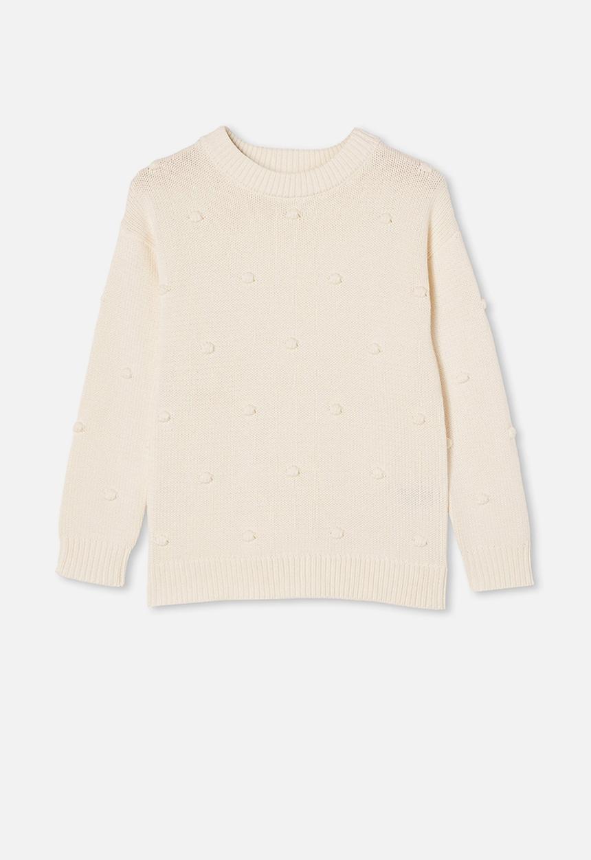 Free by Cotton On - Piper knit jumper - vanilla