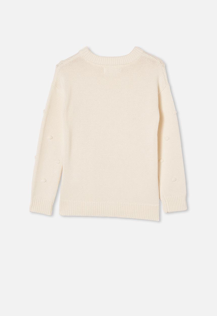 Free by Cotton On - Piper knit jumper - vanilla