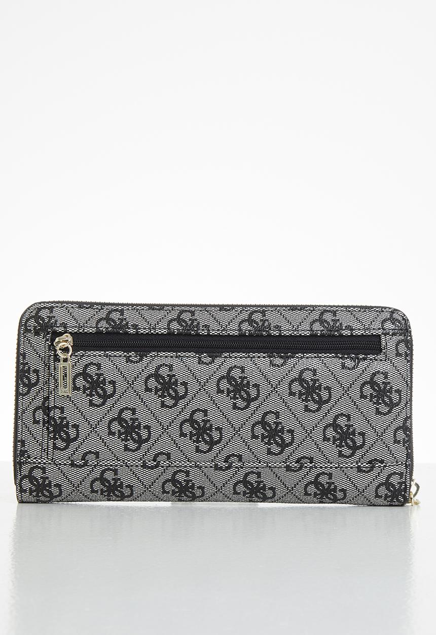 GUESS - Sosie slg large zip around - black