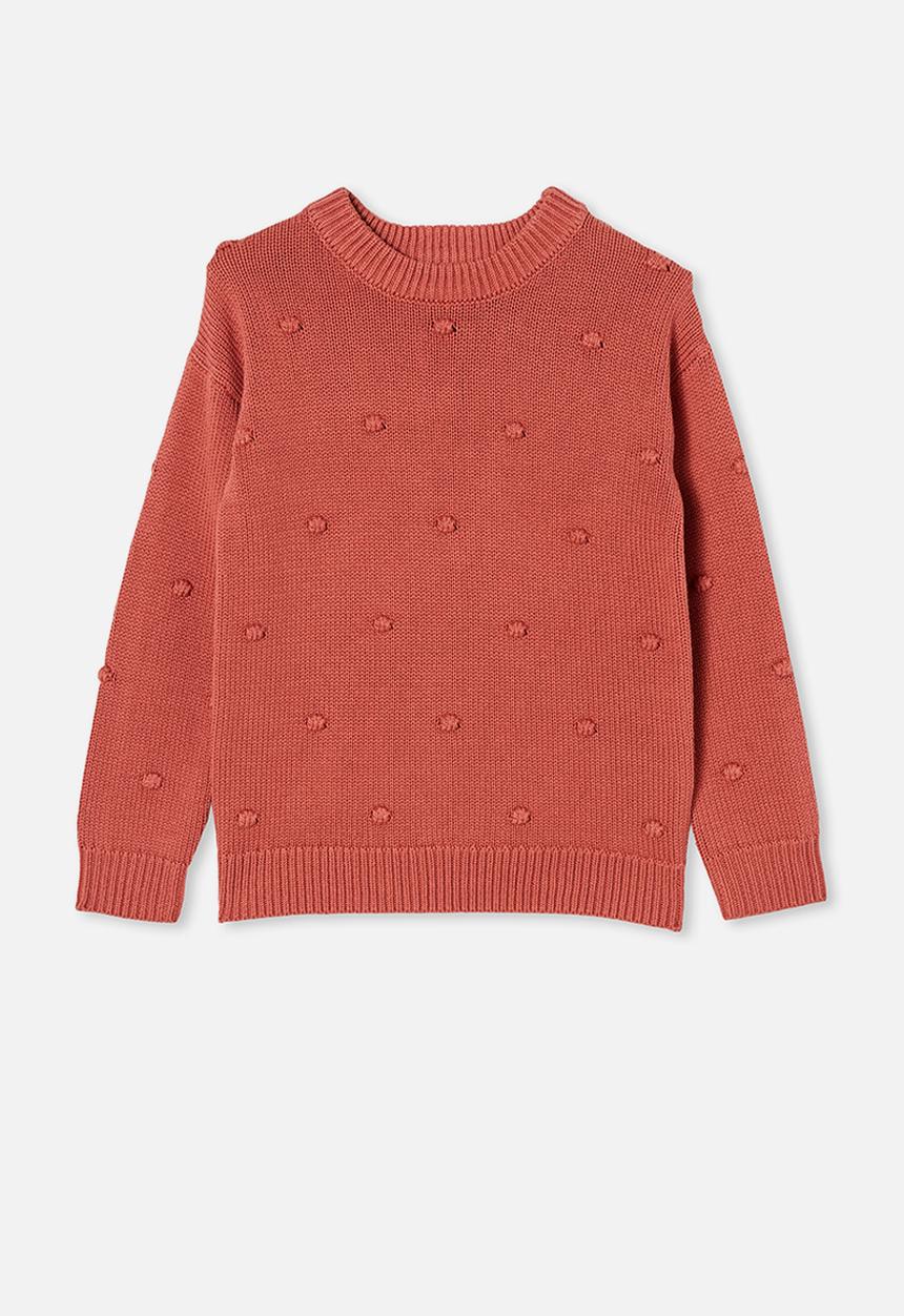 Free by Cotton On - Piper knit jumper - chutney