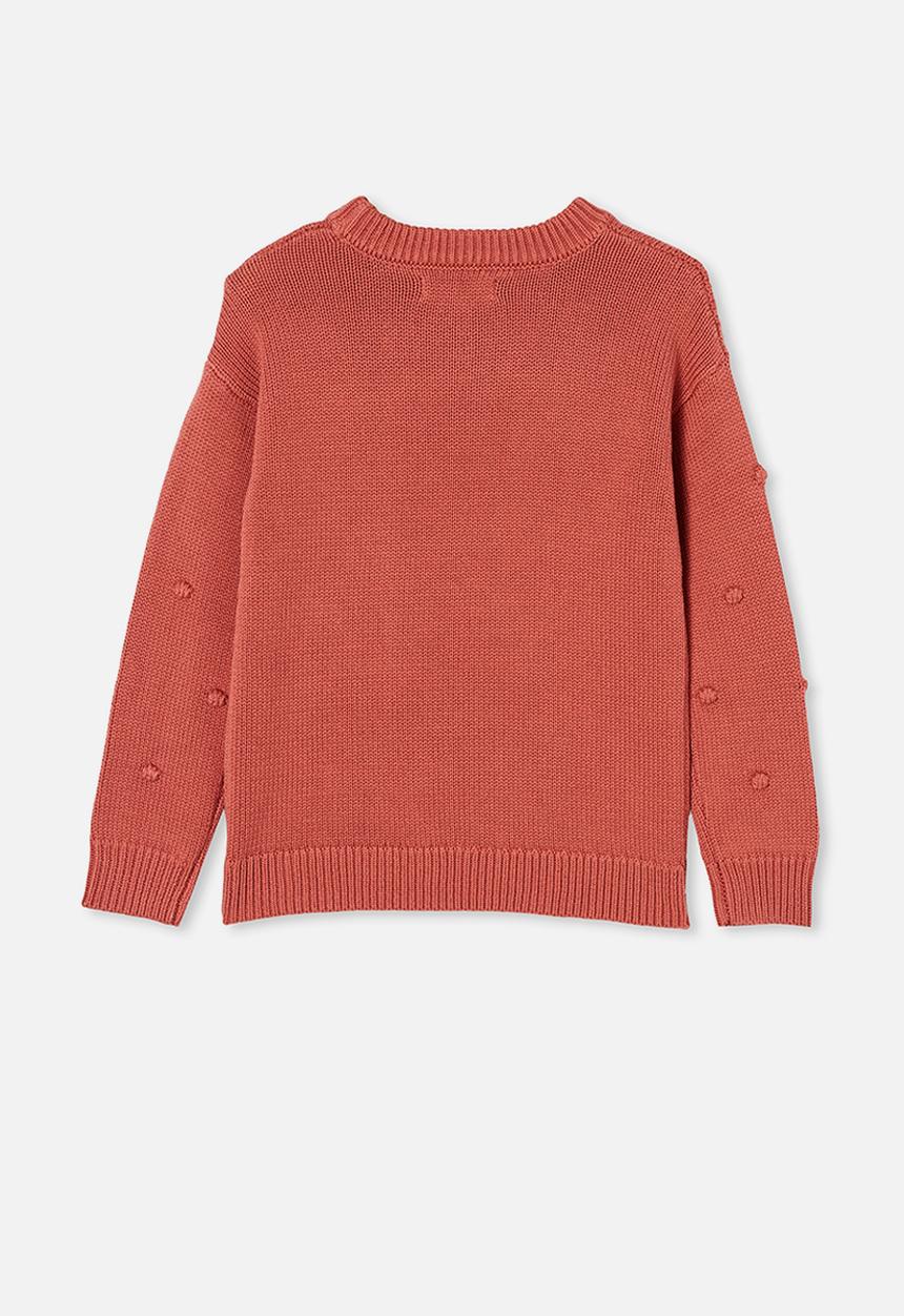 Free by Cotton On - Piper knit jumper - chutney