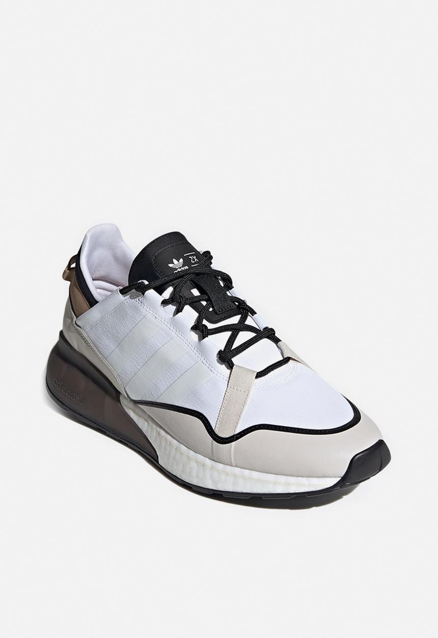 adidas Originals - ZX 2K boost pure  -  white/brown/cardboard