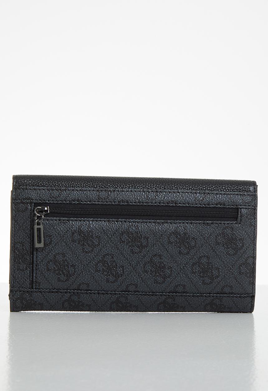 GUESS - Valy slg multi clutch - charcoal