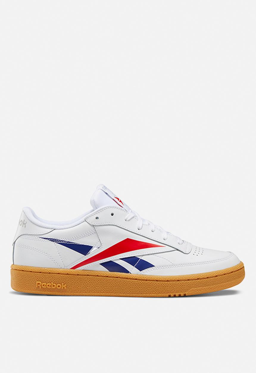 Reebok - Club C 85 mu - white/scarlet