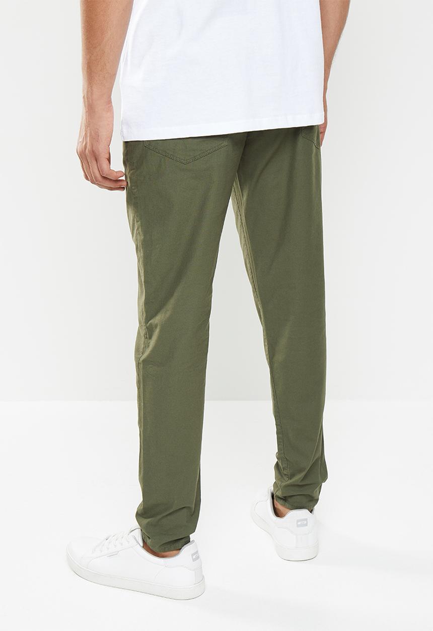 S.P.C.C - Redmond engineered leg woven bottoms - khaki 