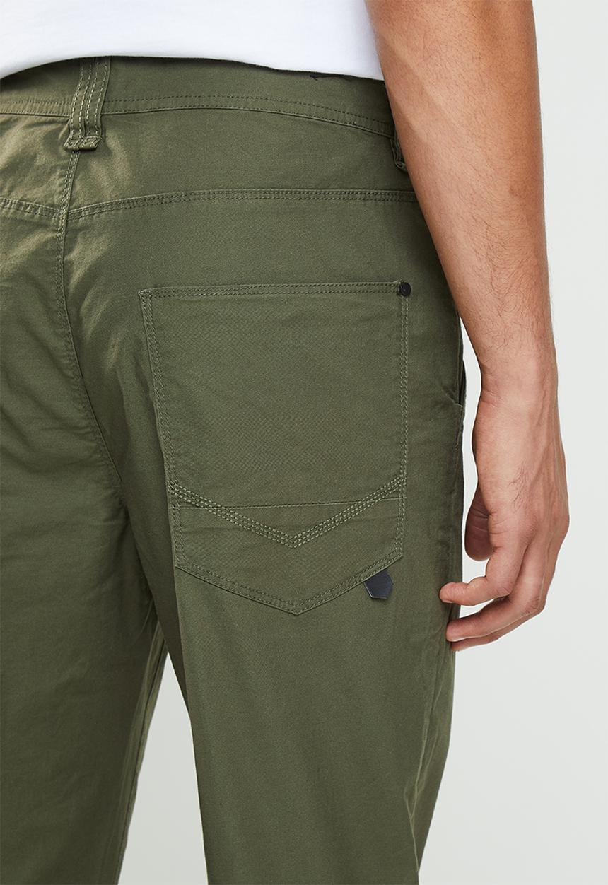 S.P.C.C - Redmond engineered leg woven bottoms - khaki 