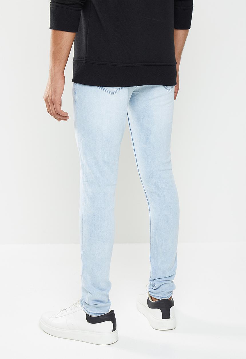 S.P.C.C - Ice blue super skinny jeans - light blue 