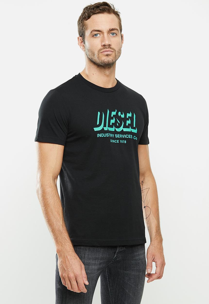Diesel  - T-diegos-a5 T-shirt - black