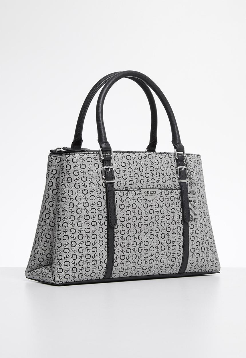 GUESS - Balzano satchel - black & grey