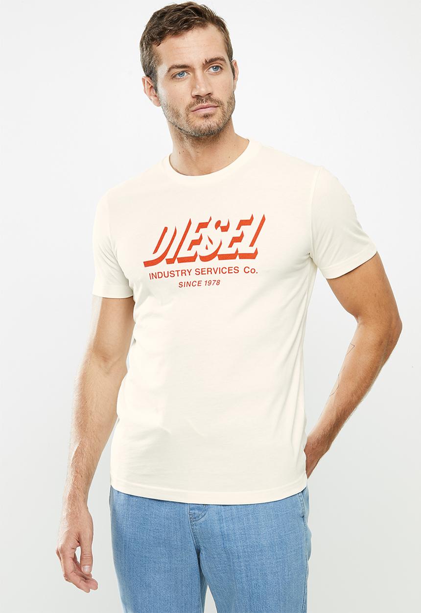 Diesel  - T-diegos-a5 T-shirt - off white