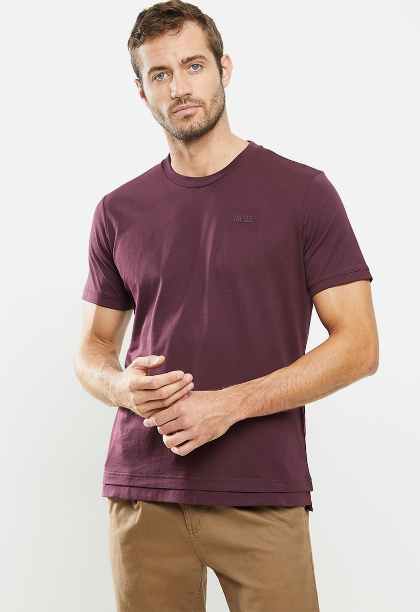 Diesel  - T-diamantik-new2 T-shirt - purple