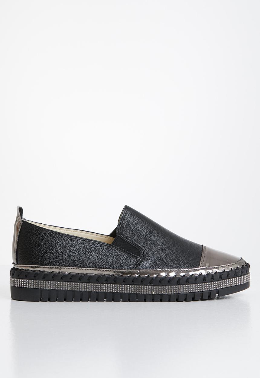 Footwork - Farrah espadrille - black
