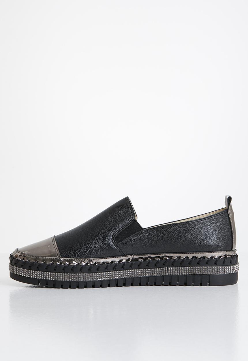 Footwork - Farrah espadrille - black