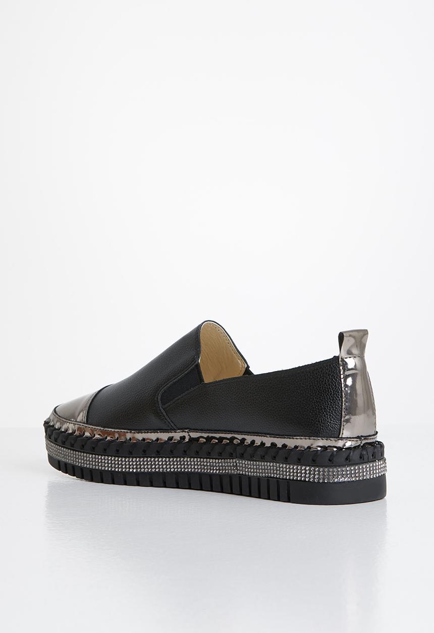Footwork - Farrah espadrille - black