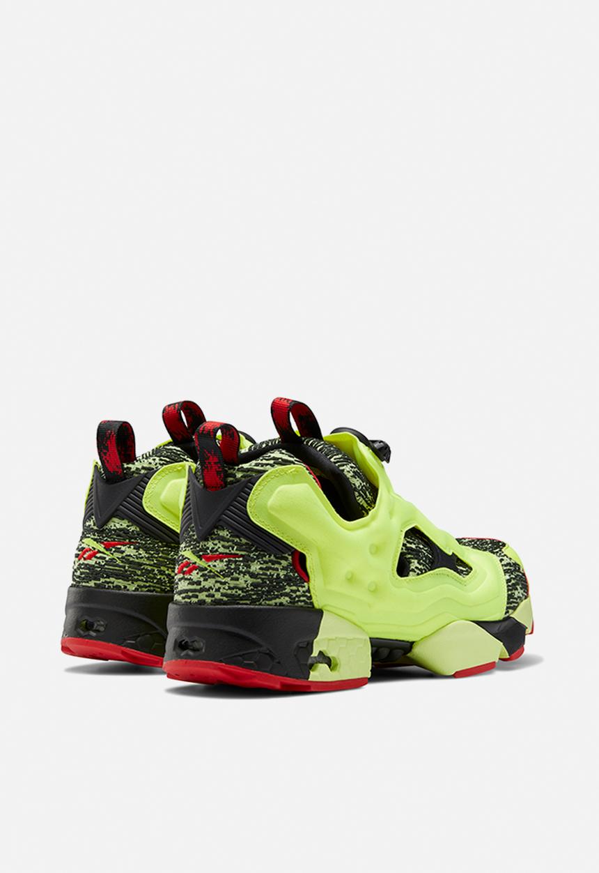 Reebok - Instapump Fury OG - night black/yellow flare/vector red