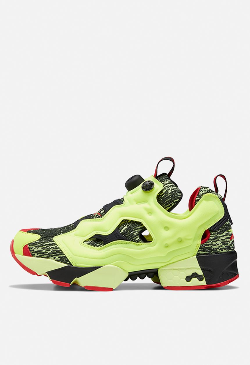 Reebok - Instapump Fury OG - night black/yellow flare/vector red