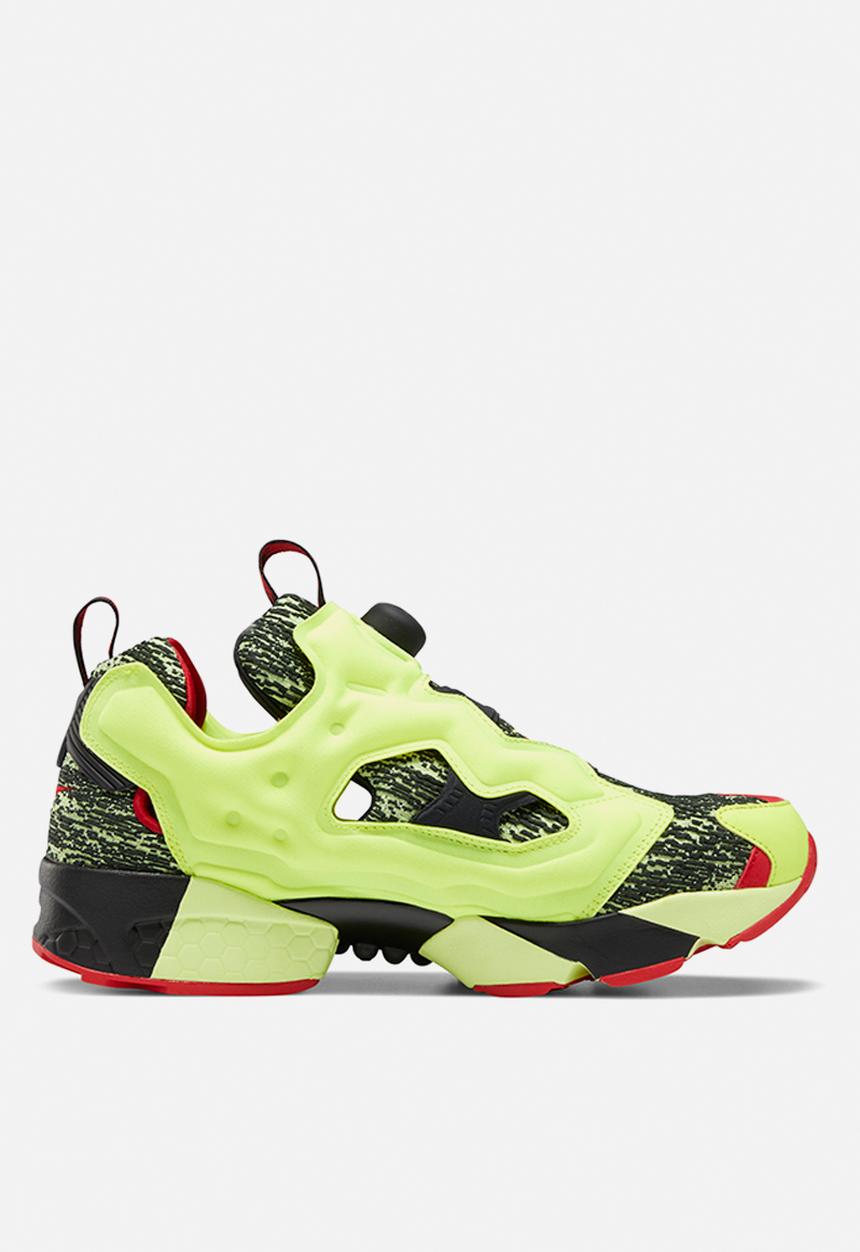 Reebok - Instapump Fury OG - night black/yellow flare/vector red