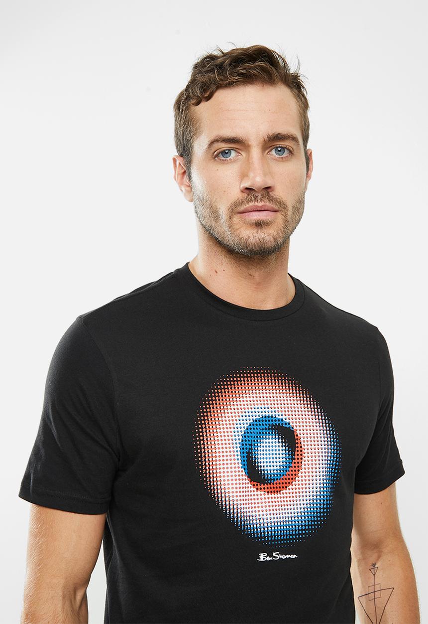 Ben Sherman - Holo target tee - black