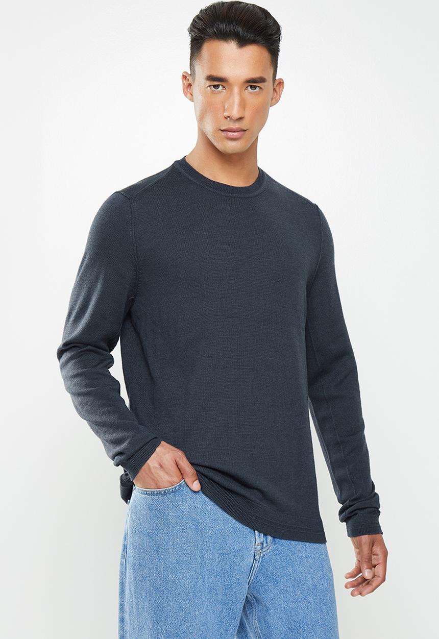 Only & Sons - Tyler 12 m crew neck knit - navy