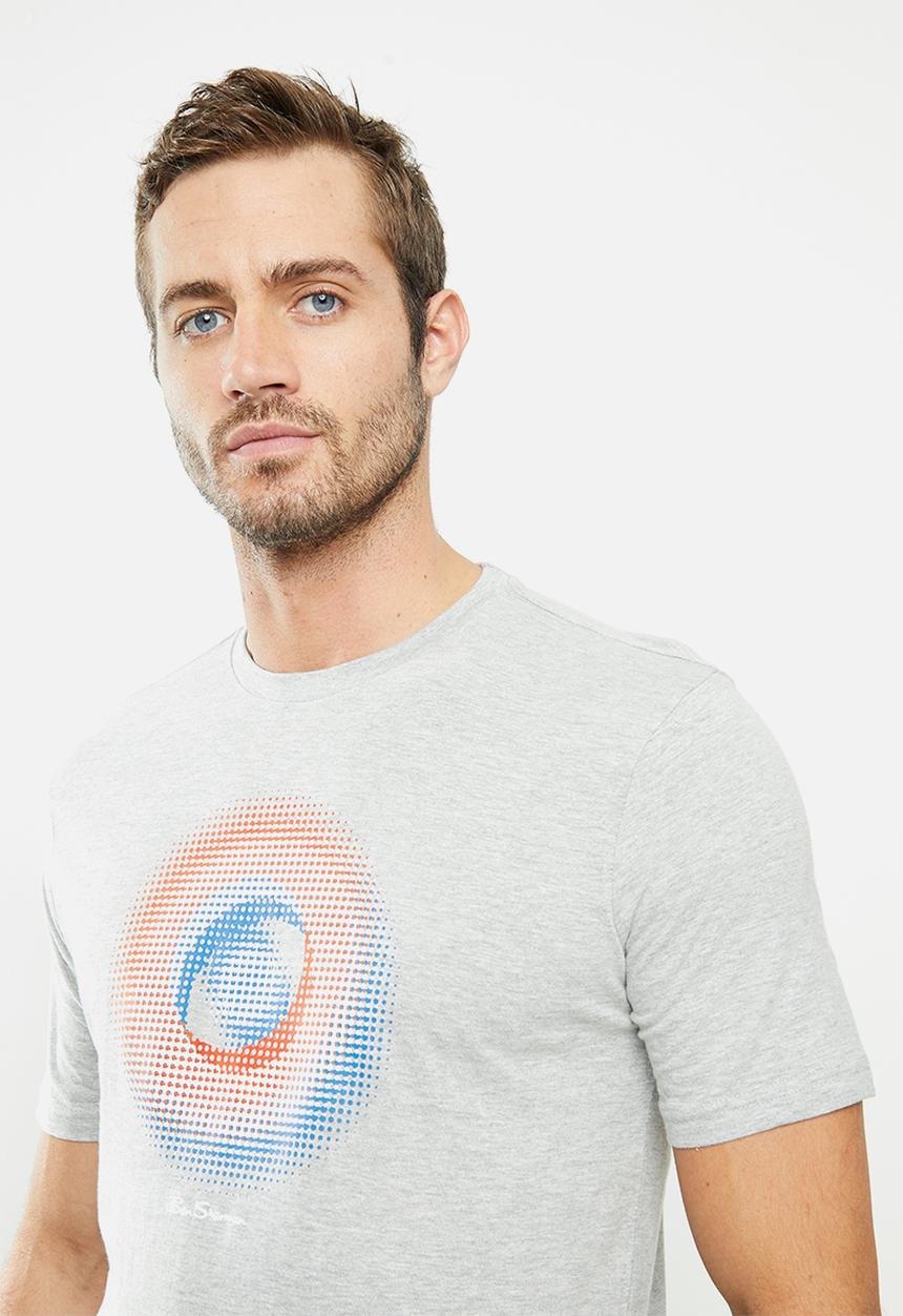 Ben Sherman - Holo target tee - grey 